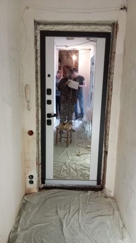 Люксор 2МДФ Ромб Вертикаль Антрацит софт - встроенное Зеркало Эмалит белый фото 3 Люксор 2МДФ Ромб Вертикаль Антрацит софт - встроенное Зеркало Эмалит белый фото 3