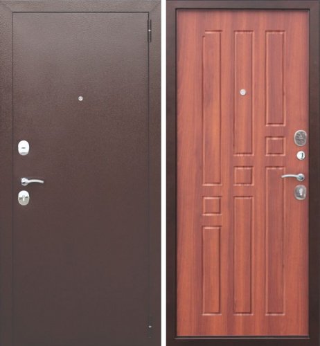 Входная дверь в квартиру Гарда МДФ Рустикальный дуб 8мм. Входная дверь в квартиру Гарда МДФ Рустикальный дуб 8мм.